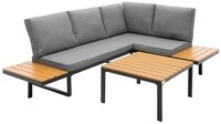 ML-DESIGN Gartenlounge-Set Gartenm&ouml;bel Set 3 tlg, Terrassenm&ouml;bel mit...