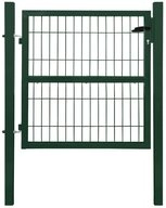 V2Aox Gartentor Gartentor Gartent&uuml;r Zaunt&uuml;r Zauntor Pforte Gr&uuml;n 100 cm...