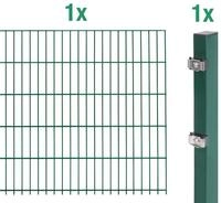 Alberts Einstabmattenzaun Alberts 644147 Erweiterung zum Doppelstabmattenzaun,...
