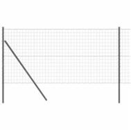 vidaXL Gartenzaun Ground Fix Geschwei&szlig;ter Drahtzaun 10 x 1,4 m (B x H), (1-St)