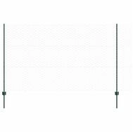 vidaXL Gartenzaun Geschwei&szlig;ter Drahtzaun 50 x 1,4 m (B x H), (1-St)