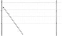 vidaXL Gartenzaun Ground Fix Geschwei&szlig;ter Drahtzaun 10 x 0,8 m (B x H), (1-St)