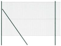 vidaXL Gartenzaun Ground Fix Geschwei&szlig;ter Drahtzaun 50 x 1,4 m (B x H), (1-St)