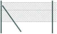 vidaXL Gartenzaun Ground Fix Geschwei&szlig;ter Drahtzaun 25 x 0,4 m (B x H), (1-St)