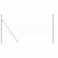 vidaXL Gartenzaun Ground Fix Geschwei&szlig;ter Drahtzaun 25 x 0,8 m (B x H), (1-St)