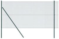 vidaXL Gartenzaun Ground Fix Geschwei&szlig;ter Drahtzaun 50 x 1 m (B x H), (1-St)