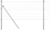 vidaXL Gartenzaun Ground Fix Geschwei&szlig;ter Drahtzaun 25 x 0,8 m (B x H), (1-St)
