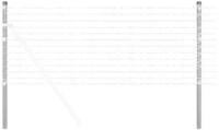 vidaXL Zaunpfosten Zaunpfosten 12 pcs Silber 100 cm Pulverbeschichteter Stahl,