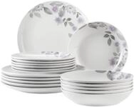 Tafelservice M&Auml;SER "Sono", wei&szlig;, 18, Geschirr-Sets, Tafelservice