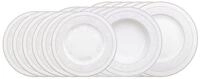 Villeroy & Boch Kombiservice Gray Pearl Teller-Set 18er Set (18-tlg), 6 Personen,
