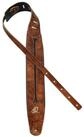 ORTEGA Guitars Gitarrengurt, OSBS-1 Bass Genuine Leather Strap Chestnut Tree -