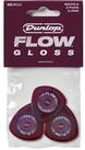 Dunlop Plektrum, 550R200 Flow Gloss Pick 2,00 mm - Plektren Set