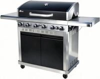 El Fuego Gasgrill Detroit, 18 kW (6 Brenner je 2,5 kW + 1 Seitenbrenner 3,0 kW)