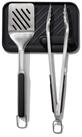 OXO Good Grips Grillbesteck-Set 3-teiliges Wender- & Zangen-Set, (3 tlg)