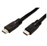 ROLINE UHD HDMI 4K Kabel, mit Repeater Audio- & Video-Adapter HDMI Typ A...
