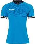 Trainingsshirt KEMPA "Trainings-T-Shirt WAVE 26 WOMEN", Damen, Gr. L, blau