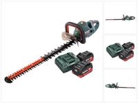 metabo Akku-Heckenschere HS 18 LTX BL 65 Akku Heckenschere 18 V 60 cm Brushless + 2x