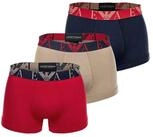 Emporio Armani Boxer Herren Boxershort 3er Pack Baumwolle BOLD MONOGRAM (Packung, 3er