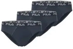 Fila Slip MAN BRIEF (3er Pack) elastischer Logobund blau S