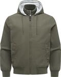 Outdoorjacke RAGWEAR "Outdoorjacke Crusien Hood YOUMODO", Herren, Gr. S, gr&uuml;n