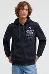 CAMP DAVID Kapuzensweatjacke aus Baumwolle
