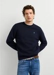 Pepe Jeans Rundhalspullover DANIELS mit gestickten Details, Baumwolle
