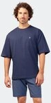 Hajo Schlafanzug Herren Shorty NOS Premium Cotton
