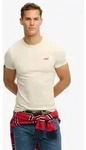 Superdry Rundhalsshirt ESSENTIAL LOGO EMB TEE aus Baumwolle und Single Jersey,...