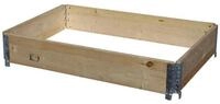 GERSO Hochbeet (1 St., 1-tlg), Holzaufsatzrahmen f&uuml;r Europalette