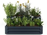 blumfeldt Hochbeet Highgrow (Set, Set), Pflanzk&uuml;bel Outdoor Balkon au&szlig;en gro&szlig;