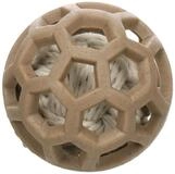 Flamingo Snackball Hundespielzeug Wilga Ball braun