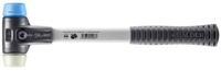 Gummihammer HALDER SIMPLEX Schonhammer &Oslash; 30 mm TPE-soft blau / Nylon mit...