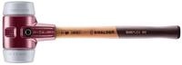 Gummihammer HALDER SIMPLEX Schonhammer &Oslash; 80 mm TPE-mid grau mit...