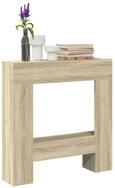 vidaXL Kaminumbauschrank Kaminumrandung Sonoma-Eiche 81x18x82 cm Holzwerkstoff