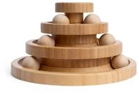 TrendPet Tier-Besch&auml;ftigungsspielzeug Minka Orbit Bambus Katzenspielzeug,...