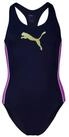 PUMA Badeanzug PUMA SWIM GIRLS T7 SWIMSUIT Logoprint vorn