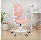 IDIMEX Schreibtischstuhl ISLA, Kinder B&uuml;rostuhl mit Fu&szlig;st&uuml;tze ergonomisch