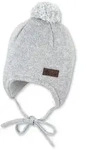 Sterntaler&reg; Strickm&uuml;tze Strickm&uuml;tze Bommelmix (1-St) Bommelm&uuml;tze mit Bindeb&auml;nder