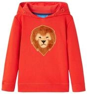 vidaXL Kapuzenpullover Kinder-Kapuzenpullover Rot 92