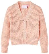 vidaXL Strickjacke Kinder-Strickjacke Rosa 104