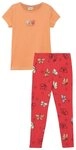 s.Oliver Junior Shirt & Leggings (2-tlg) 2er Set, gemusterte Leggings und