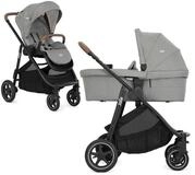 Joie Kombi-Kinderwagen Versatrax - Pebble, 2in1 Kinderwagen Buggy Set mit Babywanne,