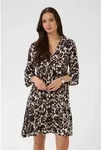 KAFFE Blusenkleid Kleid KAellen braun 34