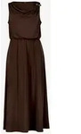 Zero Midikleid braun 42