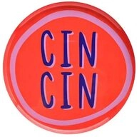 Giftcompany Getr&auml;nkeuntersetzer Dekotablett Love Trays Cin Cin (18cm)