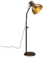 vidaXL Deckenleuchte Stehleuchte 25 W Antik Messing 30x30x100-150 cm E27