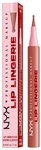 NYX PROFESSIONAL MAKEUP Lippenstift LIP LINGERIE LIP LINER STAIN, wisch- und