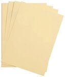 CLAIREFONTAINE Fotopapier Maya Bastelkarton A3 185g 25 Bogen - Chamois 975373C,