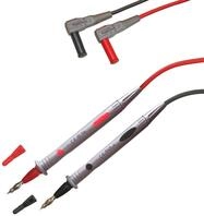 PeakTech Multimeter Messleitungssatz mit 4 mm Federkontakt Pr&uuml;fspitze