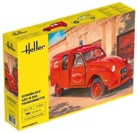 Heller Modellbausatz Citroen 2CV Fourgonette AK 250 / 1:24, Ma&szlig;stab 1:24